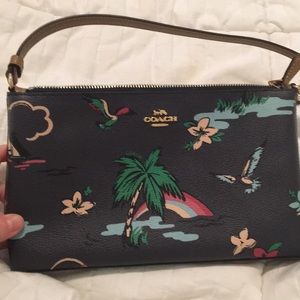 Coach custom mini purse.